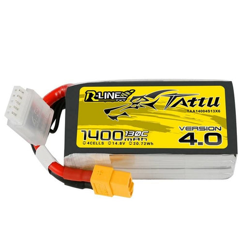 Батерия Tattu R - Line 4.0 1400mAh 14.8V 130C 4S1P XT60