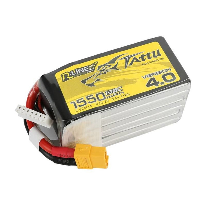 Батерия Tattu R - Line 4.0 1550mAh 22.2V 130C 6S1P XT60