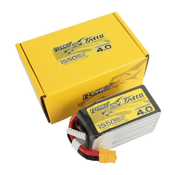 Батерия Tattu R - Line 4.0 1550mAh 22.2V 130C 6S1P XT60