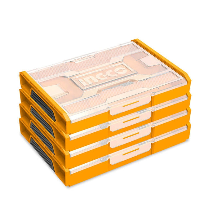 Пластмасова кутия за инструменти и болтове INGCO HKTV01