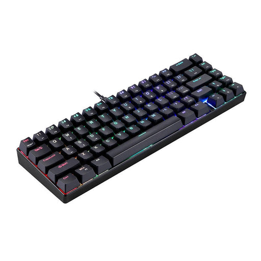 Механична гейминг клавиатура Motospeed CK67 RGB черна