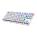 Механична гейминг клавиатура Motospeed K82 RGB бяла