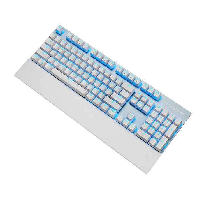 Безжична механична клавиатура Motospeed GK89 2.4G (бял)
