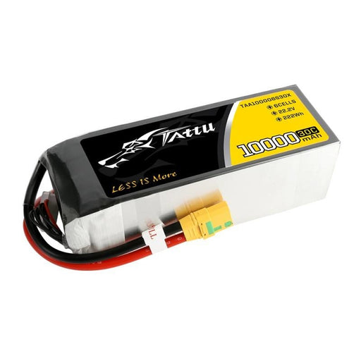 Батерия Tattu 10000mAh 22.2V 30C 6S1P XT90 Антиискров щепсел