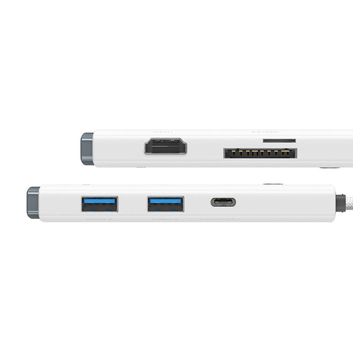 Хъб 6в1 Baseus Lite Series USB - C към 2x USB 3.0