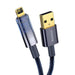 Кабел Baseus Explorer USB към Lightning 2.4A 2m син