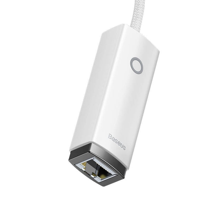 Мрежов адаптер Baseus Lite USB към RJ45 1000Mbps бял