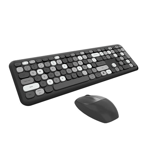 Безжичен комплект клавиатура + мишка MOFII 666 2.4G (черен)