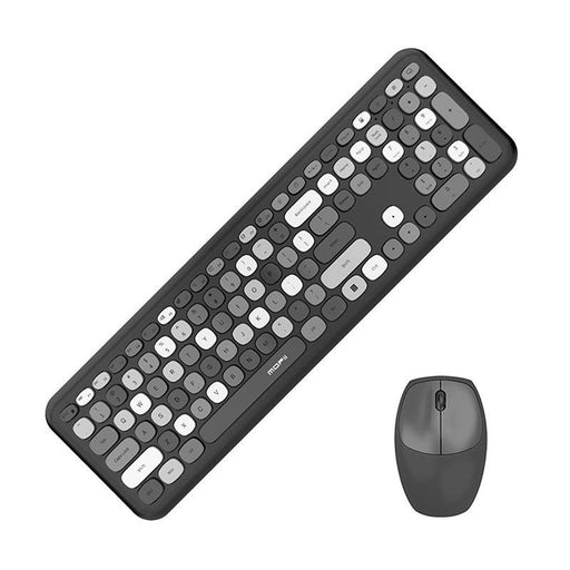 Безжичен комплект клавиатура + мишка MOFII 666 2.4G (черен)