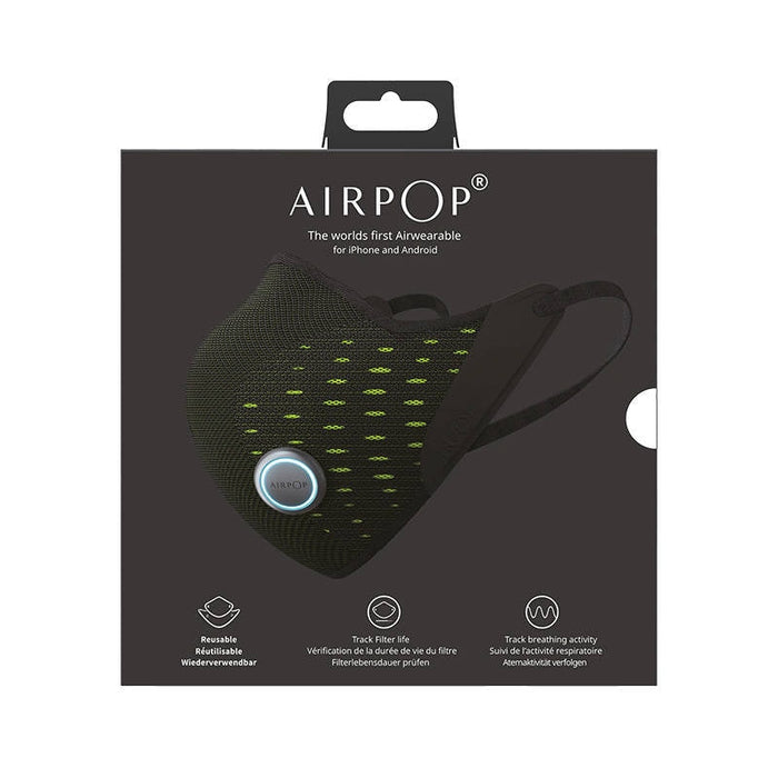 Маска AirPOP SMART Active Черен