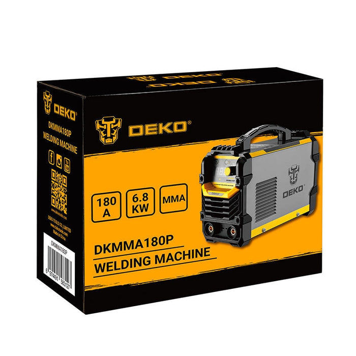 Инверторна машина за MMA заваряване Deko Tools DKMMA180P