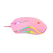 Гейминг мишка Havit MS1026 RGB 1000 - 6400DPI розова