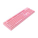 Havit KB871L Механична гейминг клавиатура RGB (розов)