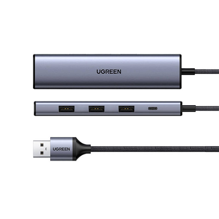 Хъб 5в1 UGREEN USB към 4x 3.0