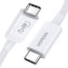 Кабел USB - C към UGREEN USB4 40Gbps 0.8m (бял)