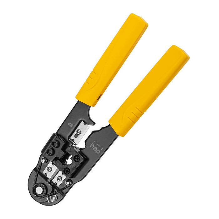 Клещи за кримпване Ethernet Deli Tools EDL381008