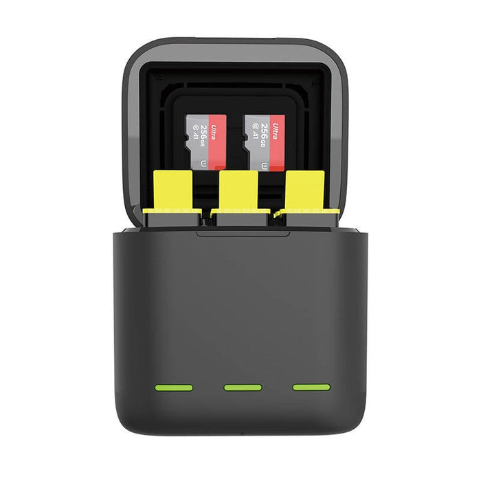 Зарядно устройство Telesin за GoPro Hero 9 / 10 + 3 батерии