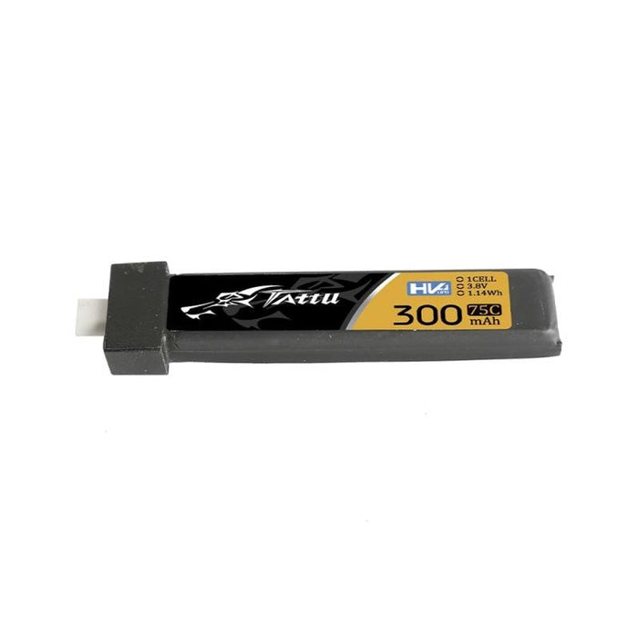 Батерия Tattu LiPo 300mAh 3.8V 75C 1S1P HV BT2.0.5 (5бр)