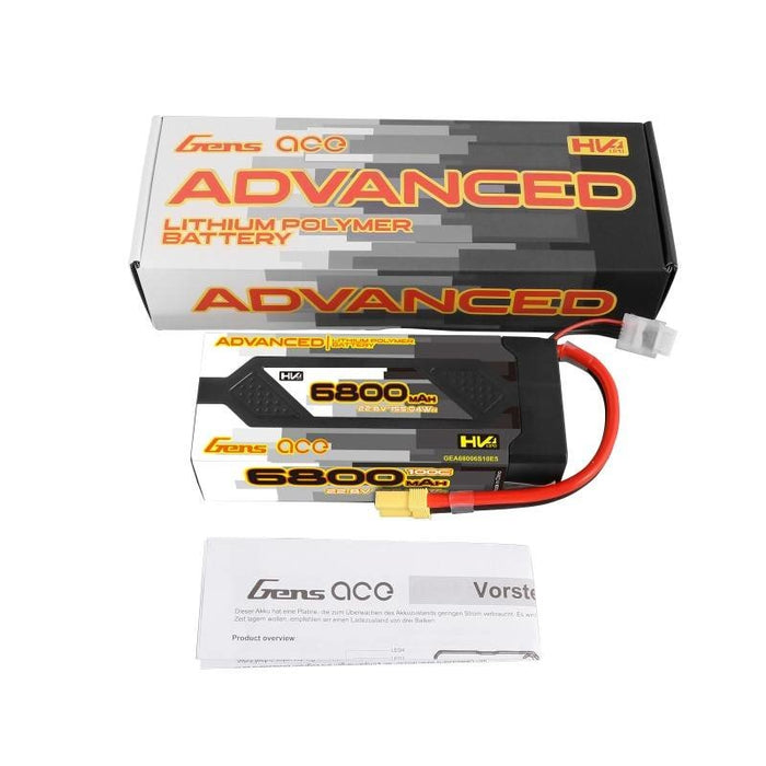 Батерия LiPo Gens Ace Advanced 6800mAh 22,8V 100C