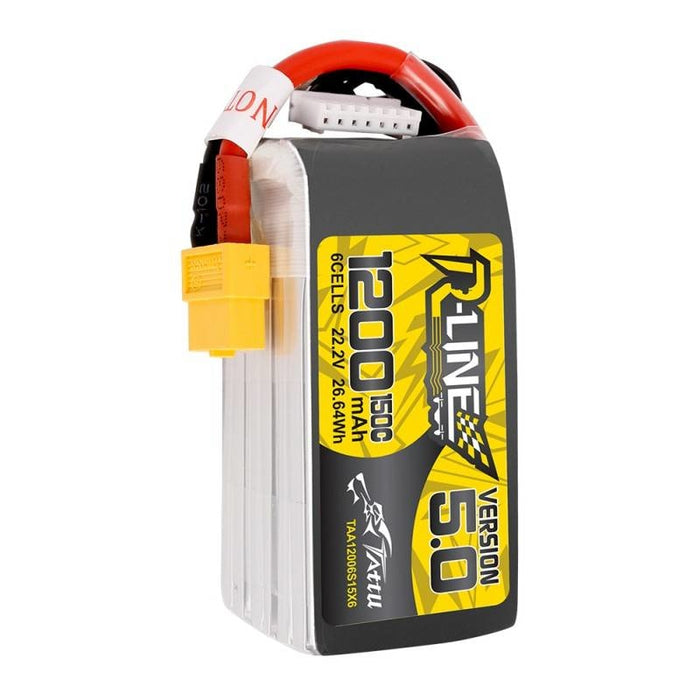 Батерия Tattu R - Line 5.0 1200mAh 22.2V 150C 6S1P XT60