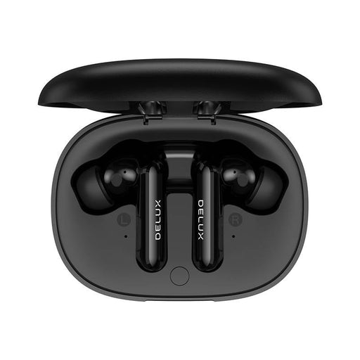 Безжични слушалки Delux DT5 TWS Bluetooth 5.0 IPX7 Черен