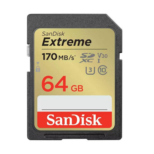 Карта памет SANDISK EXTREME SDXC 64GB 170/80 MB/s