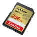 Карта памет SANDISK EXTREME SDXC 256 GB 180/130