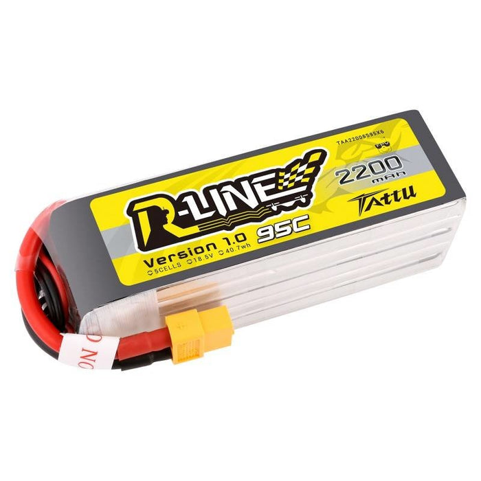 Батерия Tattu R - Line 2200mAh 18.5V 95C 5S1P XT60