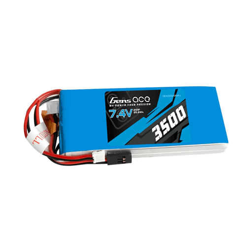 Батерия LiPo Gens Ace 3500mAh 7,4V 1C 2S1P RX/TX нова версия