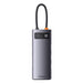 Хъб 6в1 Baseus Metal Gleam Series USB - C към 3x USB