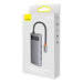 Хъб 6в1 Baseus Metal Gleam Series USB - C към 3x USB