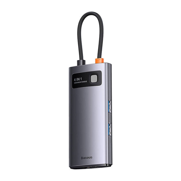 Хъб 4в1 Baseus Metal Gleam Series USB - C към 3x USB