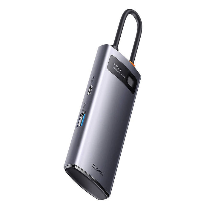 Хъб 4в1 Baseus Metal Gleam Series USB - C към 4x USB 3.0