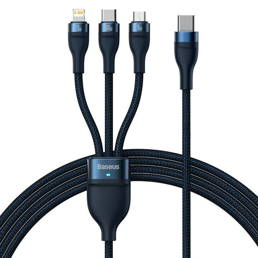 USB кабел 3в1 Baseus Flash Series 2 USB - C + micro