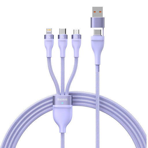 USB кабел 3в1 Baseus Flash Series 2 USB - C + micro