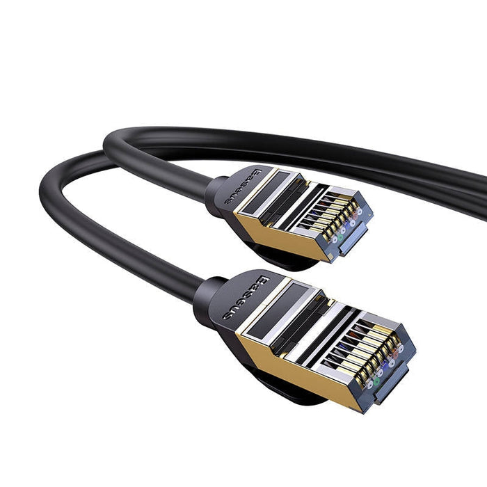 Мрежов кабел Baseus Ethernet RJ45 10Gbps 1m черен