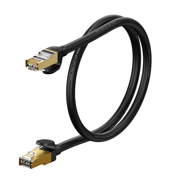 Мрежов кабел Baseus Ethernet RJ45 10Gbps 1m черен
