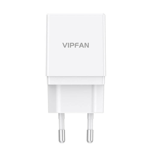 Адаптер Vipfan E02 2x USB 2.1А бял