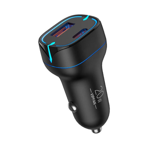 Зарядно за кола Vipfan C11 USB + USB - C PD