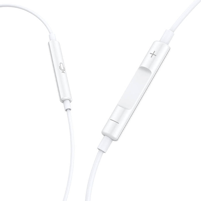 Слушалки с кабел Vipfan M14 USB - C 1.1m бели