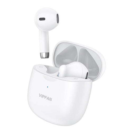 Безжични слушалки Vipfan T06 HIFI TWS Bluetooth 5.0 Бял