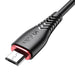 3в1 кабел Vipfan X01 USB - C / Lightning Micro 3.5A