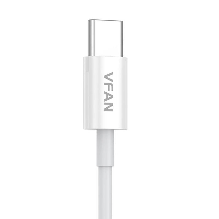 Кабел Vipfan X03 USB към USB - C 3A 1m Бял