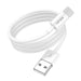 Кабел Vipfan X03 USB към USB - C 3A 1m Бял