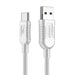 Кабел Vipfan X04 USB към USB - C 5A 1.2m Бял