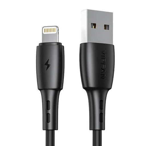 Кабел Vipfan Racing X05 USB към Lightning 3A 3m черен