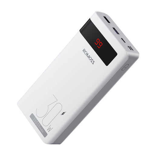 Преносима батерия Romoss Sense8PS Pro 30000mAh 30W Бял