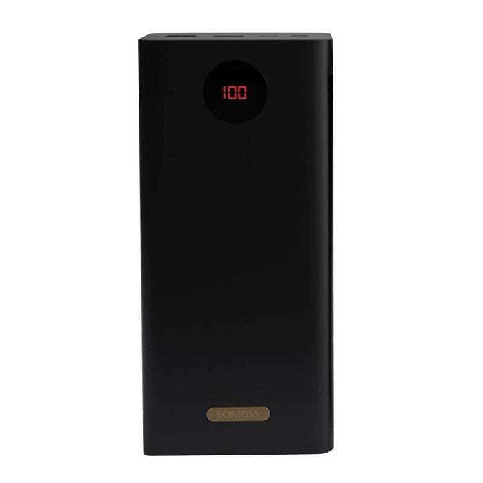 Преносима батерия Romoss PEA60, 60000mAh, QC + PD, 22.5W, Черен