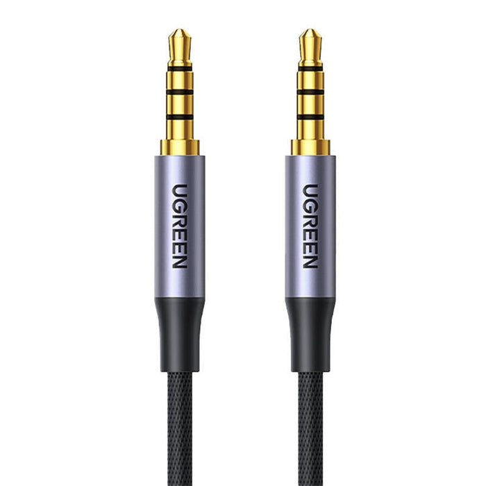 Аудио кабел UGREEN AV183, 3.5mm, AUX, 1m, Черен