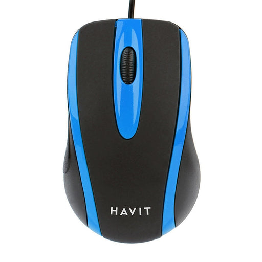 Универсална мишка Havit MS753 1000DPI черно - синя